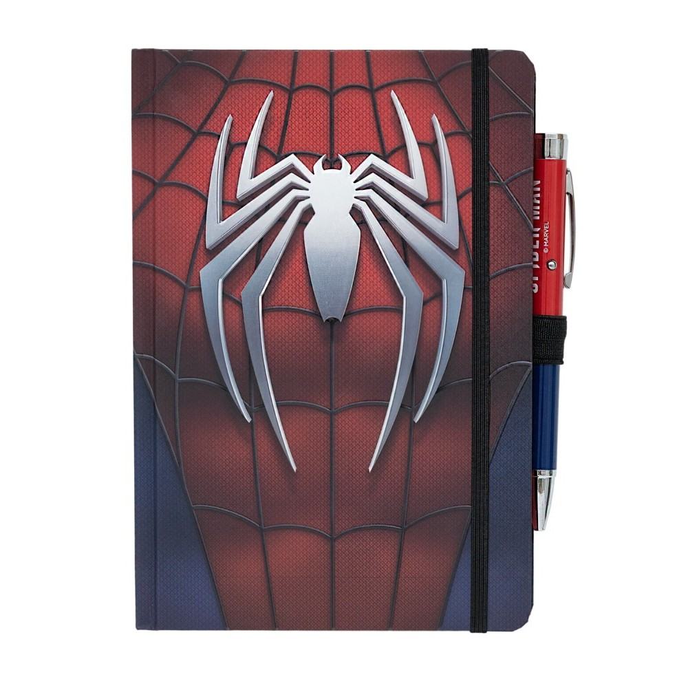 Grupo Erik Marvel Spiderman - Premium A5 With Projector Pen Carnet de notes - Multicolore